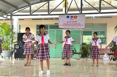 Xã miền núi An Giang ra quân Chiến dịch Thanh niên tình nguyện hè năm 2026