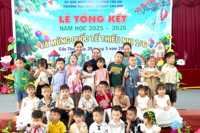 Ngày hội cuối năm của những 'mầm xanh' Cần Thơ