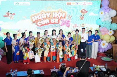 Lan tỏa yêu thương tới bệnh nhi nhân Ngày Quốc tế Thiếu nhi 1/6