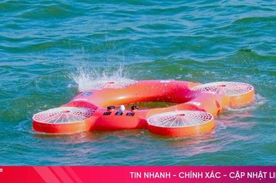 Ứng cứu khẩn cấp nhờ máy bay không người lái cứu nạn, cứu hộ dưới nước