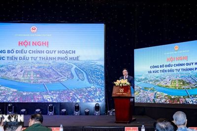 Huế công bố điều chỉnh quy hoạch thời kỳ 2021-2030