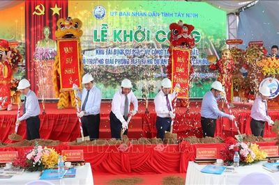 Khởi công khu tái định cư phục vụ tuyến đường kết nối Tây Ninh - TP Hồ Chí Minh - Đồng Tháp