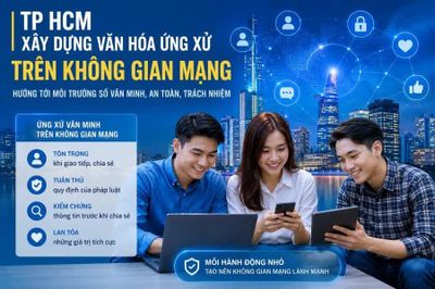 TP HCM hướng tới môi trường số văn minh, trách nhiệm