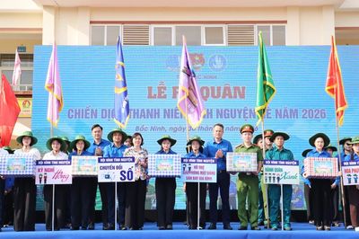 Bắc Ninh ra quân Chiến dịch Thanh niên tình nguyện Hè 2026
