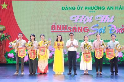 Phường An Hải sôi nổi hội thi 'Ánh sáng soi đường'