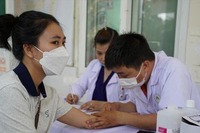 Tầm soát bệnh hô hấp miễn phí cho 200 đoàn viên, người lao động