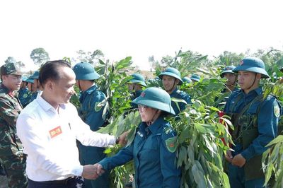 Diễn tập tác chiến trong khu vực phòng thủ phường Điện Bàn: Đủ năng lực xử trí tình huống quốc phòng, an ninh từ cơ sở