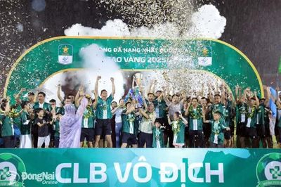Trường Tươi Đồng Nai vô địch Giải hạng nhất trước 1 vòng đấu
