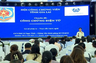 Bồi dưỡng nghiệp vụ công chứng năm 2026