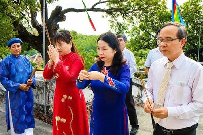 Lễ tưởng niệm 139 năm Ngày mất nhà yêu nước Mai Xuân Thưởng