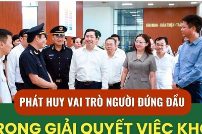 Phát huy vai trò người đứng đầu trong giải quyết việc khó