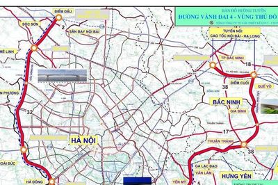 Vành đai 4 Vùng Thủ đô: Đẩy nhanh tiến độ thông xe kỹ thuật trước tháng 7/2027