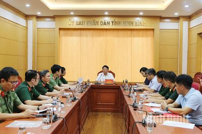 Triển khai kế hoạch về công tác lễ tân, hậu cần, kỹ thuật và tài chính trong diễn tập phòng thủ dân sự ứng phó bão mạnh, siêu bão, TKCN năm 2026