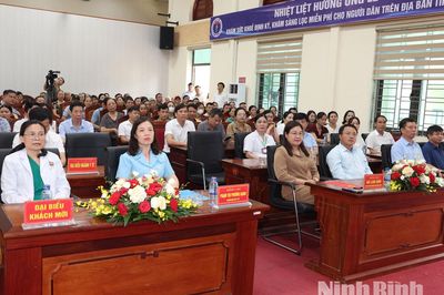 Lễ ra quân khám sức khỏe định kỳ, khám sàng lọc miễn phí cho người dân trên địa bàn tỉnh Ninh Bình