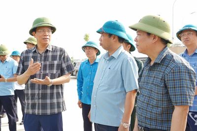 Lãnh đạo tỉnh kiểm tra tiến độ các cụm công nghiệp tại xã Kha Sơn