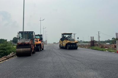 Vành đai 4 Vùng Thủ đô tăng tốc, nhiều hạng mục đạt tiến độ cao