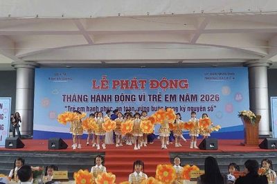 An Giang: Tháng hành động vì 'Trẻ em hạnh phúc, an toàn, vững bước trong kỷ nguyên số'