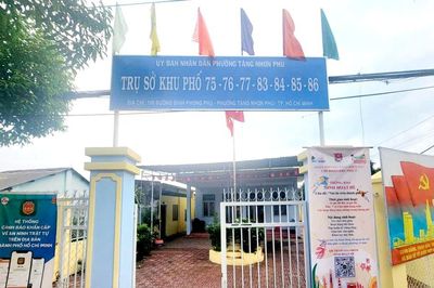 TP. Hồ Chí Minh: Rà soát toàn bộ khu phố, ấp để sắp xếp lại
