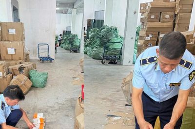 Hà Nội: Phát hiện kho hàng chứa hơn 30.000 sản phẩm nghi giả mạo nhãn hiệu, không rõ nguồn gốc