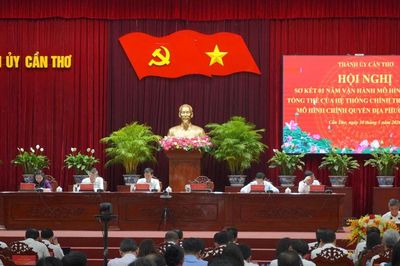 TP. Cần Thơ: Bảo đảm vận hành chính quyền địa phương 2 cấp thông suốt, hiệu quả
