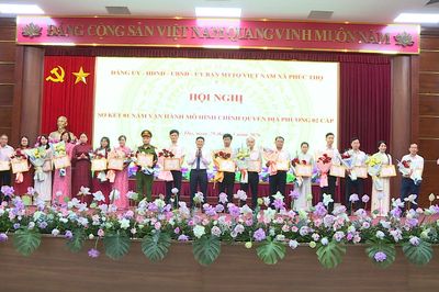 Xã Phúc Thọ sơ kết 1 năm vận hành chính quyền hai cấp