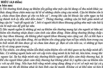 Đọc hiểu văn bản nghị luận, viết đoạn văn nghị luận xã hội và bài văn nghị luận văn học