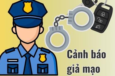 Cảnh báo thủ đoạn giả mạo Cảnh sát chặn xe, kiểm tra giấy tờ