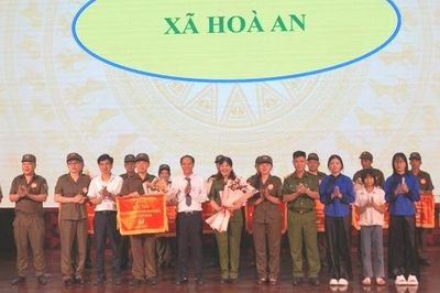 Cụm thi đua số 1 tổ chức Hội thi 'Lực lượng tham gia bảo vệ an ninh, trật tự ở cơ sở giỏi' lần thứ I