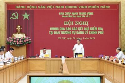 Đảng ủy Chính phủ hoàn thành khối lượng công việc lớn, có những đột phá