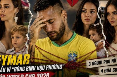 Có 4 người con với 3 phụ nữ, Neymar vướng rắc rối gia đình trước ngày hội World Cup