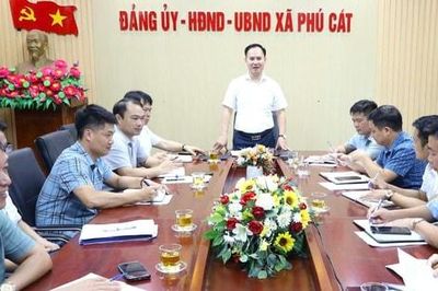 Xã Phú Cát tập trung đẩy nhanh giải ngân vốn đầu tư công năm 2026