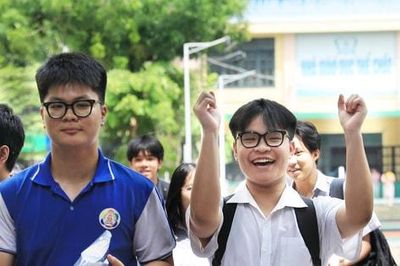 Thí sinh 'thở phào' sau bài thi Ngữ văn