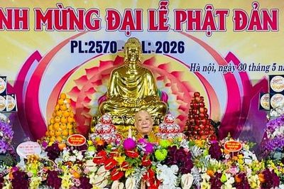 Trang nghiêm Đại lễ Phật đản Phật lịch 2570 tại Thủ đô Hà Nội