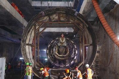 Tháo dỡ, bảo quản máy khoan hầm đường sắt đô thị TBM