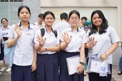 Hơn 151.000 thí sinh TP.HCM bước vào kỳ thi lớp 10