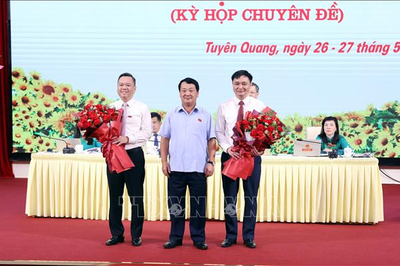 Phê chuẩn kết quả bầu chức vụ Phó chủ tịch UBND tỉnh Tuyên Quang