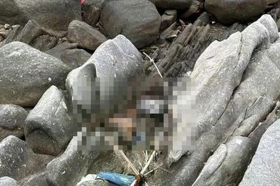 Thi thể trơ xương được phát hiện ở gành đá ven biển Khánh Hòa