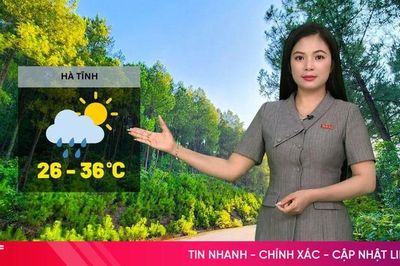 Dự báo thời tiết Hà Tĩnh ngày 31/5: có mưa rào nhẹ và dông, ngày nắng