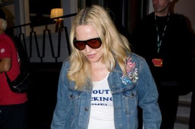 Madonna lăng xê mốt denim-on-denim