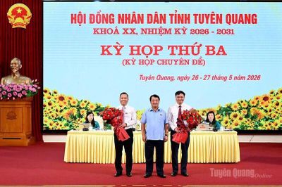 Thủ tướng phê chuẩn kết quả bầu 2 Phó Chủ tịch UBND tỉnh Tuyên Quang