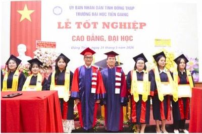 Trường Đại học Tiền Giang: Công nhận tốt nghiệp và cấp bằng cho 918 sinh viên đại học và cao đẳng