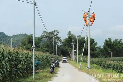 Lắp đặt miễn phí công trình 'Thắp sáng đường thôn' tại xã Quốc Việt