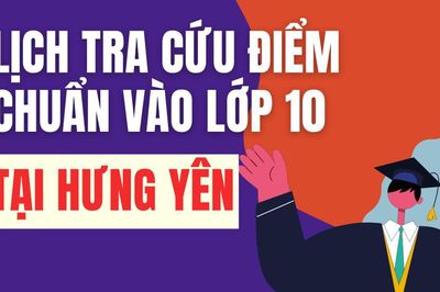 Lịch công bố điểm chuẩn vào 10 năm 2026-2027 tại Hưng Yên
