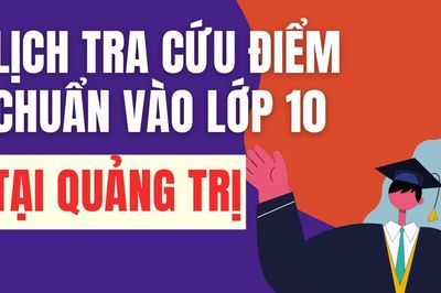 Lịch công bố điểm chuẩn vào 10 năm 2026-2027 tại Quảng Trị