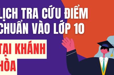 Lịch công bố điểm chuẩn vào 10 năm 2026-2027 tại Khánh Hòa