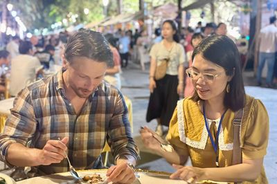 Khách Tây mê ẩm thực chay