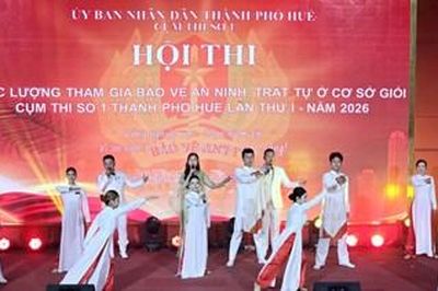 Khai mạc Hội thi lực lượng tham gia bảo vệ an ninh trật tự cơ sở giỏi Cụm số 1