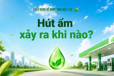Hút ẩm xảy ra khi nào?