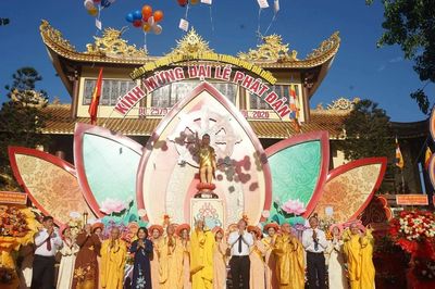 Đà Nẵng: Trang nghiêm Đại lễ Phật đản Phật lịch 2570 tại chùa Pháp Lâm