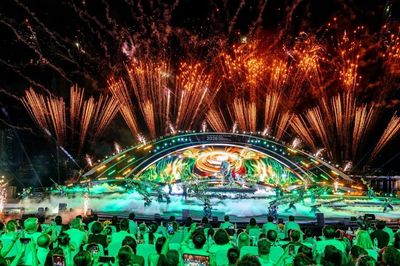 Bầu trời sông Hàn bùng nổ sắc màu trong đêm khai mạc DIFF 2026